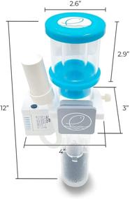 img 3 attached to 🔧 Improved ESHOPPS Nano Skimmer: Adjustable Magnetic Mount for Nano Tanks, Enhancing Protein Skimming Efficiency. Space-Saving Design with Adjustable Water Height, Ideal for Most All-in-One Aquariums