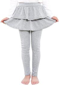 img 4 attached to BOOPH Little Footless Leggings B Black Girls' Clothing: Stylish and Comfortable Legwear for Fashionable Girls