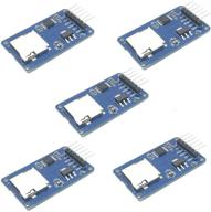 📚 hiletgo 5pcs micro sd tf card adapter reader module with 6pin spi interface for arduino uno r3 mega 2560 due logo