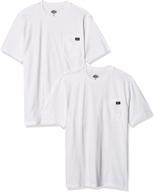 dickies 2 pack sleeve pocket t shirts men's clothing for t-shirts & tanks логотип