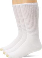 🧦 premium gold toe men's ultra tec performance crew athletic socks - 3 pairs for ultimate comfort and durability логотип