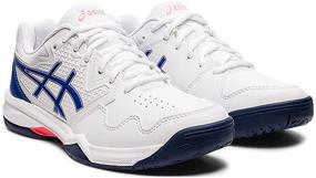 img 3 attached to ASICS Women's Gel Dedicate 🎾 Tennis Shoes: Men's Athletic Lazuli Footwear