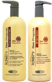 img 1 attached to 🐝 Ideally Bee-nourished: 32oz Duo Pack of Iden Shampoo & Conditioner