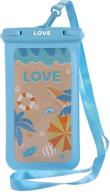 love - waterproof phone pouch logo