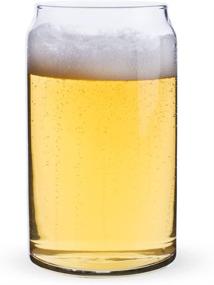 img 1 attached to Enhance Your Beer Experience with Libbey's 16 oz Can Shaped Beer Glass