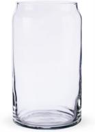 enhance your beer experience with libbey's 16 oz can shaped beer glass logo