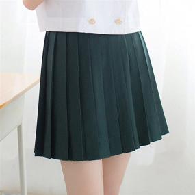 img 2 attached to Japan Anime Short Pleated Skirts Girls' Clothing in Skirts & Skorts