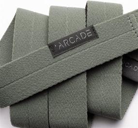 img 2 attached to 👚 Elevate Your Style with Arcade Women's Elastic Stretch Belts: A Must-Have Men's Accessory