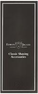 🪒 edwin jagger 1ej256sds traditional english super badger hair shaving brush faux ebony medium + drip stand - black (medium size) logo