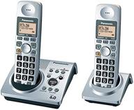 📞 panasonic dect 6.0-series dual-handset cordless phone system with answering system: high-quality communication and convenience (kx-tg1032s) logo