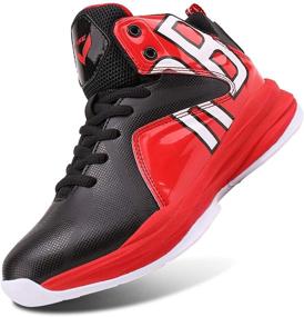 img 4 attached to 🏀 Premium Girls' Basketball Non Slip Sneakers: Unrivaled Comfort and Breathability