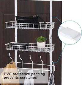 img 2 attached to Organizer Shelves Baskets Detachable Bathroom