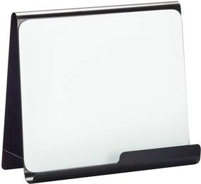 img 4 attached to Safco Products 3220BL: Premium Wave Magnetic Dry Erase Easel – Elegant Black Finish