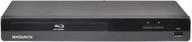 black magnavox mbp5320 blu-ray disc player with integrated wi-fi for enhanced connectivity logo