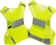 🔒 stay safe and visible with our reflective vest (2-pack) - ideal safety clothing for running, cycling, and more! logo