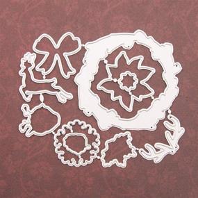 img 1 attached to FUGUT Flower Snowflake Silicone Scrapbooking