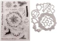 fugut flower snowflake silicone scrapbooking logo