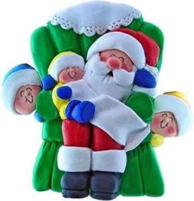 img 1 attached to Ornament Central OC 157 3 Santa Figurine