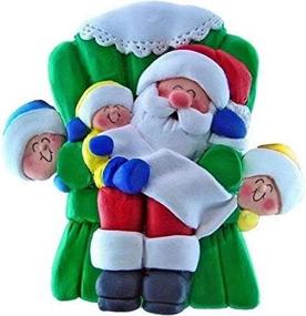 img 4 attached to Ornament Central OC 157 3 Santa Figurine