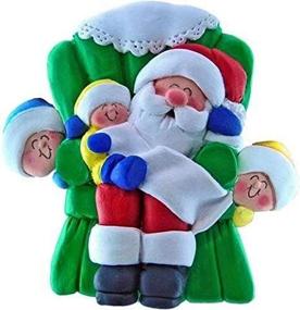 img 2 attached to Ornament Central OC 157 3 Santa Figurine
