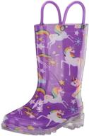waterproof light-up rain boots for kids by western chief logo