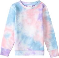 🦄 sparkling and magical: hh family girls flip sequin unicorn sweatshirt - stylish french terry crewneck for kids logo