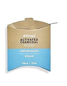 img 1 attached to 🦷 DrTung's Natural Lemongrass Flavored Vegan Activated Charcoal Dental Floss - 2 Pack