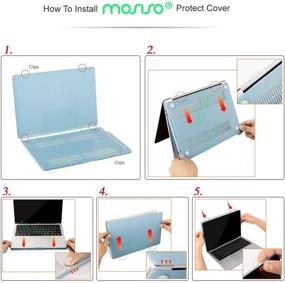 img 2 attached to MOSISO MacBook Keyboard Protector: Enhanced Typing Shield for Ultimate Durability