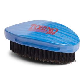 img 4 attached to Кисть Brush King Torino Pro #71 - средняя, заостренная изогнутая кисть для ладоней для достижения 360 волн