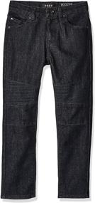 img 4 attached to 👖 Stylish DKNY Little Skinny Fashion Greenwich Boys' Clothing: Trendy Jeans for Fashionable Kids