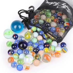 img 4 attached to 🌈 SallyFashion Marbles Assorted Patterns Decoration: Enhance Your Space with Stylish Variety!