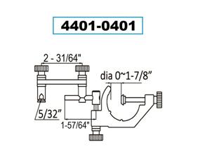 img 1 attached to 📏 Повысьте точность: HHIP 4401 0401 Универсальное крепление для показания для точных измерений.