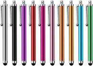 10 pack of maeline bulk universal touch screen capacitive stylus pens (stylus only) for enhanced touch screen experience logo