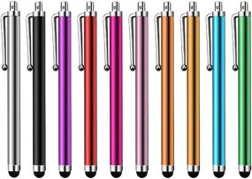 img 2 attached to 10 Pack of Maeline Bulk Universal Touch Screen Capacitive Stylus Pens (Stylus Only) for Enhanced Touch Screen Experience