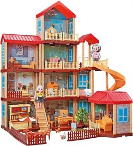 img 4 attached to 🏠 Dollhouse Dreamhouse Furniture Accessories: Creating the Ultimate TOYROOM Experience!