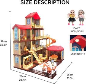 img 2 attached to 🏠 Dollhouse Dreamhouse Furniture Accessories: Creating the Ultimate TOYROOM Experience!