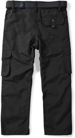 img 1 attached to Mesinsefra Outdoor Waterproof Trousers 160Cm（10 11 Boys' Clothing for Pants