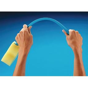 img 2 attached to Sammons Preston - 64259 Flexible Contour Polyfoam Sponge with Extended Handle for 🧽 Effortless Washing, Washer and Scrubber Cleaning Aid, Long Reach Reacher for Limited Range of Motion