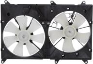 🔧 tyc 620810 toyota highlander replacement radiator/condenser cooling fan assembly: efficient cooling solution logo