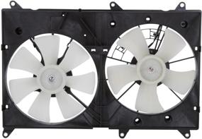 img 4 attached to 🔧 TYC 620810 Toyota Highlander Replacement Radiator/Condenser Cooling Fan Assembly: Efficient Cooling Solution