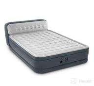 img 1 attached to 🛏️ SleepLux Durable Inflatable Air Mattress: Built-in Pump, Pillow, USB Charger – 15&#34; Tall Twin Comfort review by Wendy Rodriguez