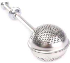 img 3 attached to Hovico Stainless Strainer Long Handle Strainers