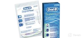 img 7 attached to Oral-B Super Floss Pre-Cut Strands, Mint, 50 Count, Pack of 2: Efficient Dental Floss for Comprehensive Oral Care