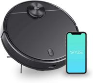 🤖 wyze lidar mapping technology robot vacuum, 2100pa suction, no-go zone, wi-fi connected, self-charging - perfect for pet hair, hard floors, and carpets логотип