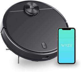 img 4 attached to 🤖 WYZE LIDAR Mapping Technology Robot Vacuum, 2100Pa Suction, No-go Zone, Wi-Fi Connected, Self-Charging - Perfect for Pet Hair, Hard Floors, and Carpets