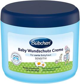 img 4 attached to 👶 Bubchen Bübchen Baby Wundschutz Wound Protection Cream - Large 16.90 oz. (500ml) Size