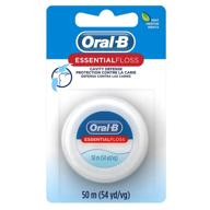 🦷 oral-b essential floss mint waxed - pack of 24, 54 yards logo