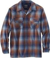 👕 premium pendleton sleeve classic board shirt: timeless style and unmatched quality logo