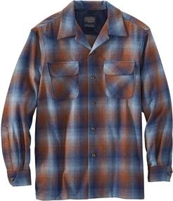 img 1 attached to 👕 Premium Pendleton Sleeve Classic Board Shirt: Timeless Style and Unmatched Quality