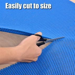 img 1 attached to 🔒 Enhance Work Safety with POWERTEC 71207 Non-Slip Surface Pad - 24" x 36" x 1/8" - Ultimate Surface Gripper and Rug Pad for Non-Skid, Non-Slip Work Surface